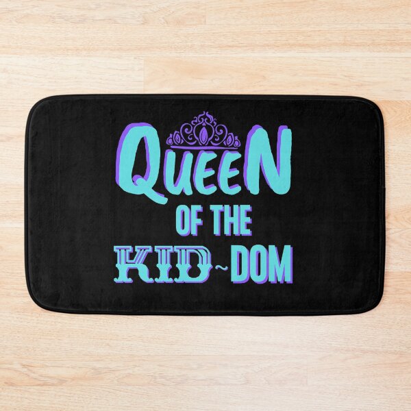 Item preview, Queen Of The Kid-Dom Mom Life Turquoise/Purple Edition designed and sold by Vibbin4Life33.