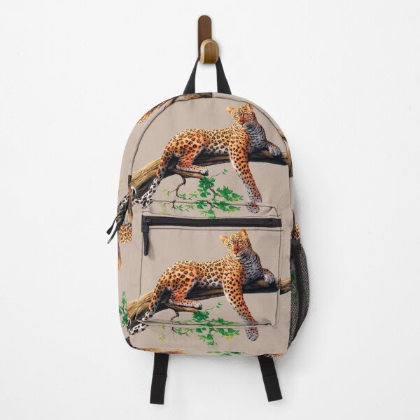 Item preview, Leopard With Soft Paws Lying On Tree And Looking Away designed and sold by Phantasmal-2-do.