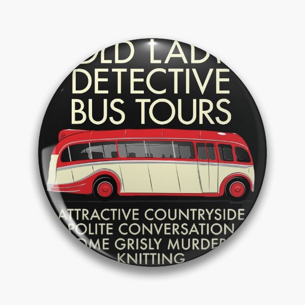Item preview, Old Lady Detective Bus Ours  designed and sold by Broughman38.