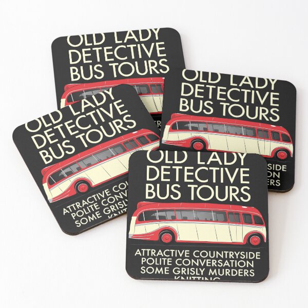 Item preview, Old Lady Detective Bus Ours  designed and sold by Broughman38.