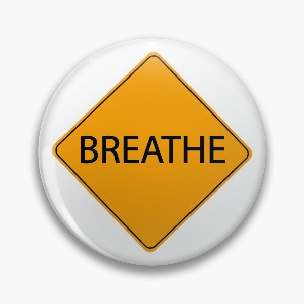 Item preview, breathe street sign designed and sold by aquanour.