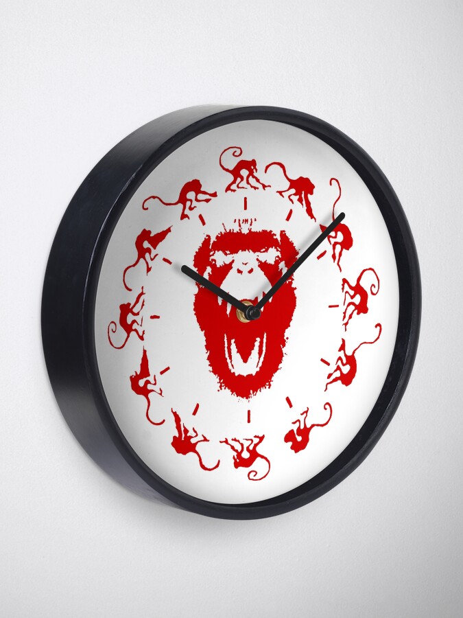 Alternate view of Army of the 12 Monkeys Clock
