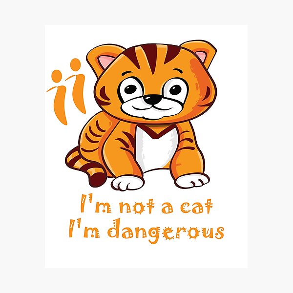 Aperçu de l'œuvre Drôle assez tigre créée et vendue par Creative-Ho.