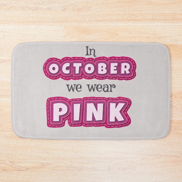 Item preview, In October We Wear Pink - Felt cutout 3D. Breast cancer awareness designed and sold by clairesartworks.