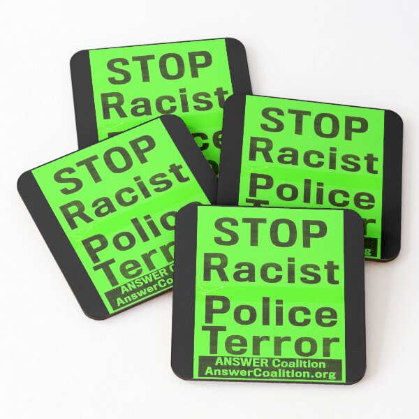 Item preview, STOP Racist Police Terror designed and sold by RapTops.