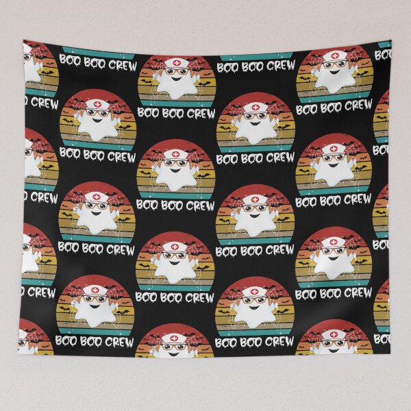 Item preview, Boo Boo Crew Ghost Doctor EMT' Nurse Halloween designed and sold by andregiftshopzz.