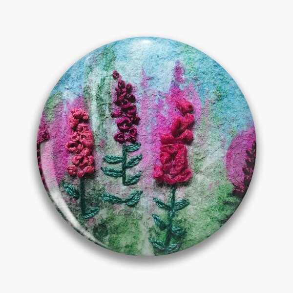 Item preview, Fireweed Embroidered  designed and sold by DWerle.
