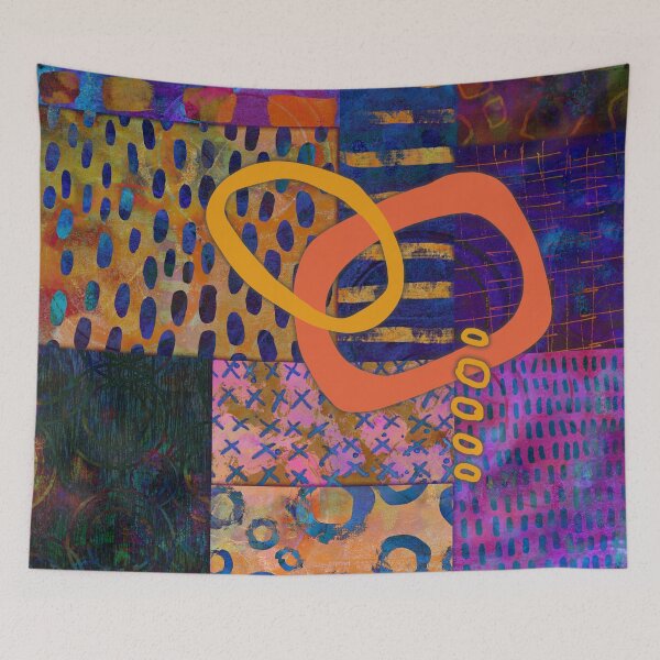 Item preview, Bold Mixed Media Collage designed and sold by NancyMerkle.