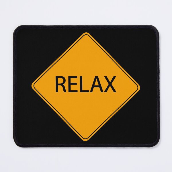 Item preview, relax street sign designed and sold by aquanour.