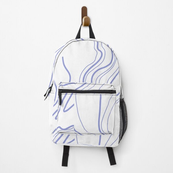 Item preview, blue wiggle Line art work designed and sold by tenkenryujin.