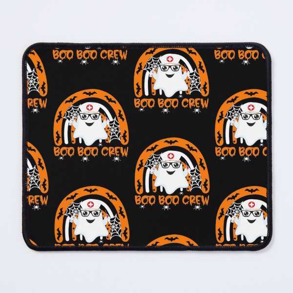 Item preview, Boo Boo Crew Ghost Doctor EMT' Halloween Nurse designed and sold by andregiftshopzz.