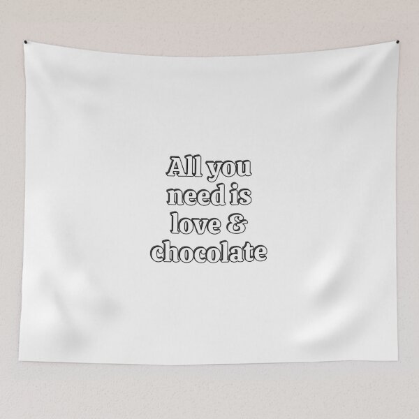 Item preview, All you need is love and chocolate designed and sold by Inspirationmotivation.