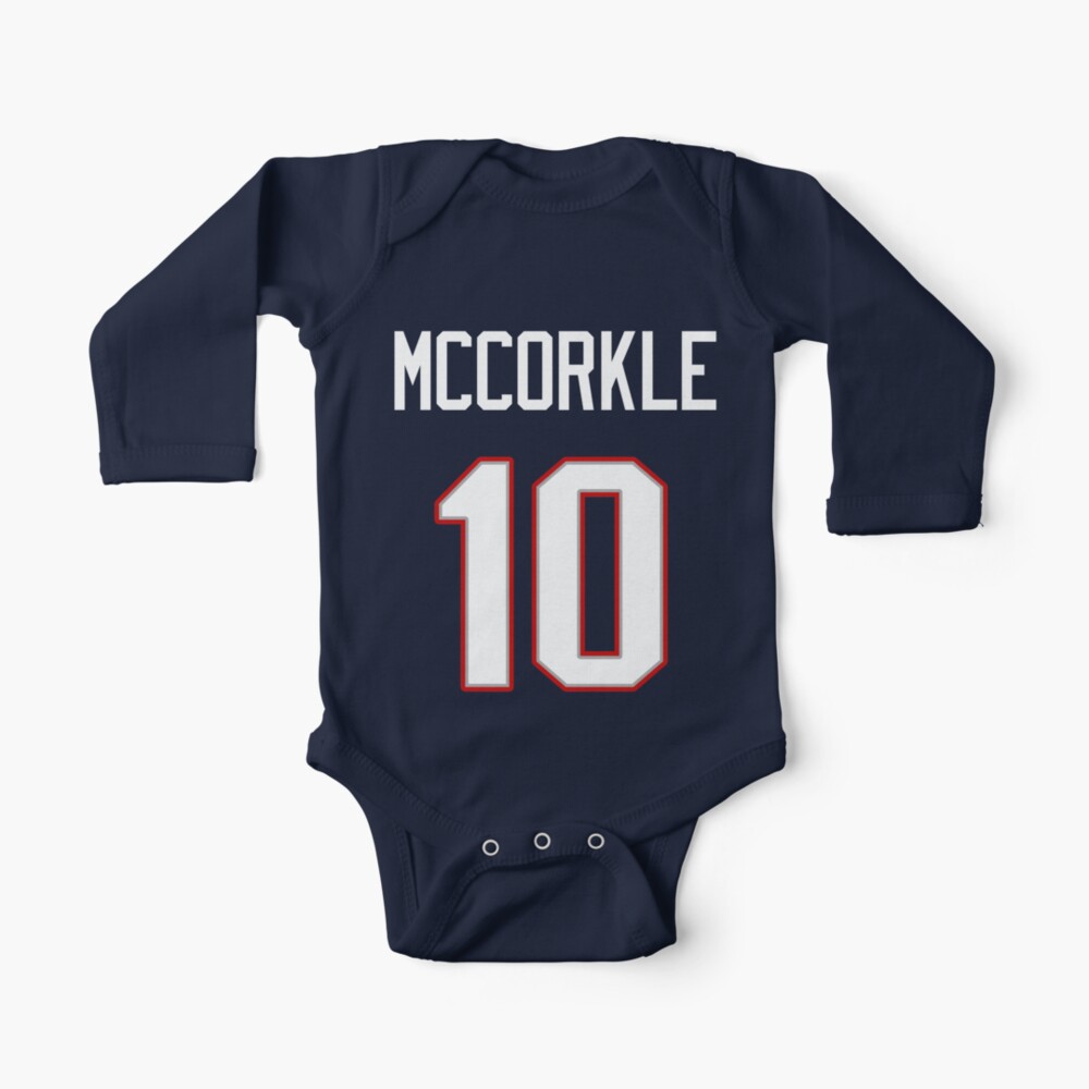 Limited Edition McCorkle 10 Shirt, Mac Jones 10 Jersey Style Shirt