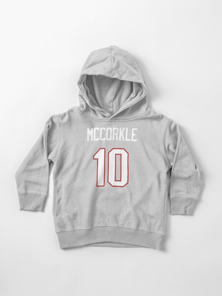 Limited Edition McCorkle 10 Shirt, Mac Jones 10 Jersey Style Shirt, Patriots  Jersey Style Shirt Phone Case, Mug, Wall Tapestry & Mask!' Toddler Pullover  Hoodie for Sale by GoatGear