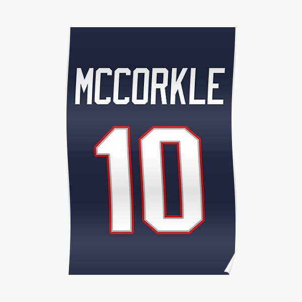 Limited Edition McCorkle 10 Shirt, Mac Jones 10 Jersey Style Shirt