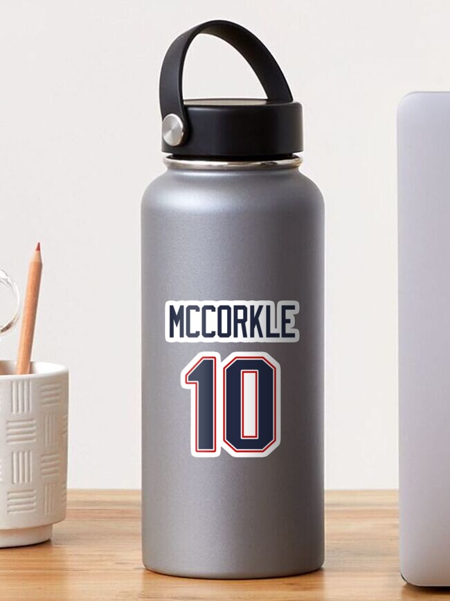 Limited Edition McCorkle 10 Shirt, Mac Jones 10 Jersey Style Shirt,  Patriots Jersey Style Shirt Phone Case, Mug, Wall Tapestry & Mask!  Essential T-Shirt for Sale by GoatGear