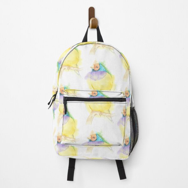 Item preview, Copy of Gouldian finch watercolor portrait designed and sold by L'Atelier Oranjade.