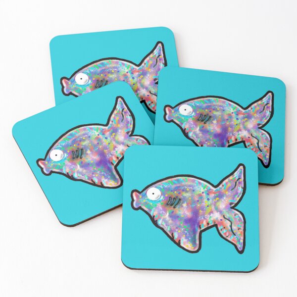 Item preview, Tropical fish cartoon designed and sold by Marble1212.