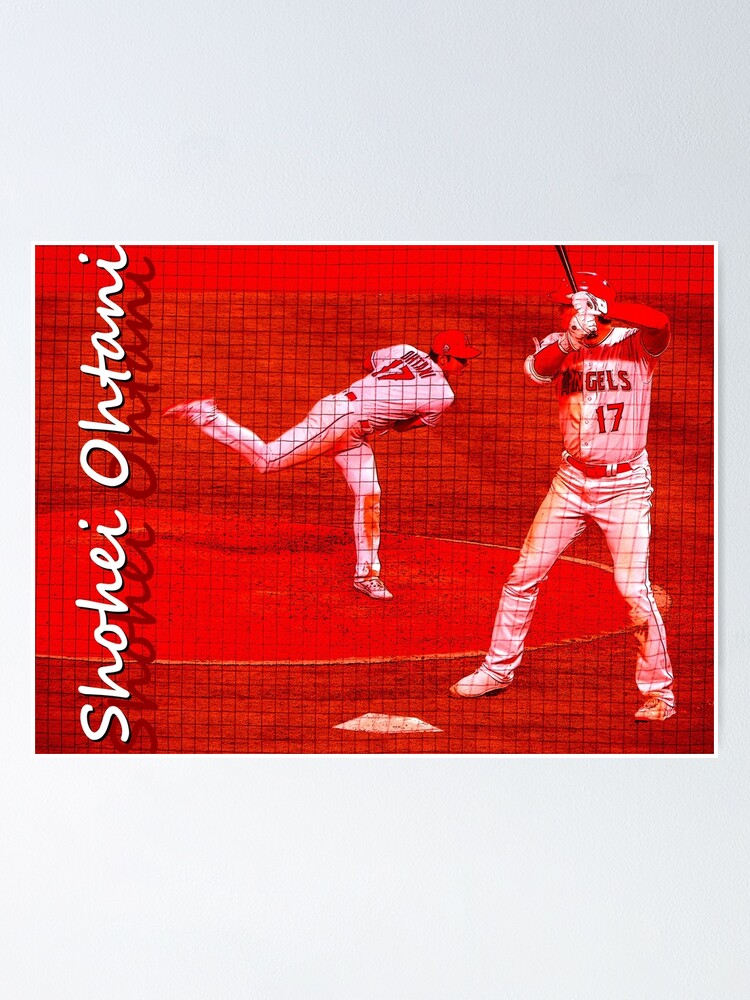 The is shohei ohtani vektor  Poster for Sale by Apit07