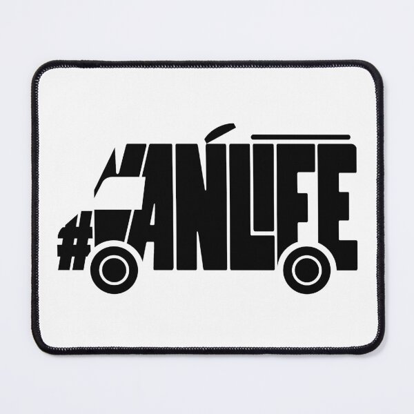 Item preview, Camper Van Image from #Vanlife letters-Black designed and sold by RedHangarDesign.