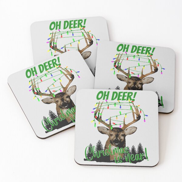Item preview, OH DEER Hunting and Christmas Design for Deer Hunters and Christmas Lovers!  designed and sold by LifeCrush.
