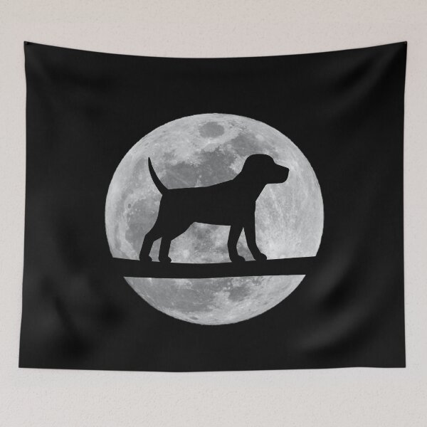 Item preview, Beagle Dog Night Moon beagle Lover designed and sold by alaechamlal.