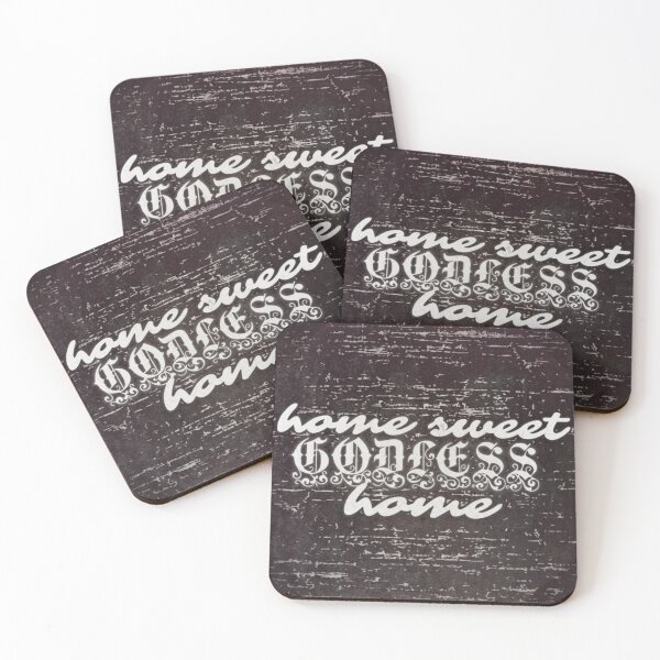 Item preview, Home Sweet (Godless) Home designed and sold by CryptQueen.