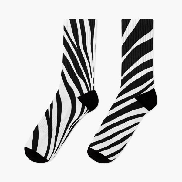 Item preview, Zebra Monochrome Animal Print Elegant Pattern designed and sold by trajeado14.