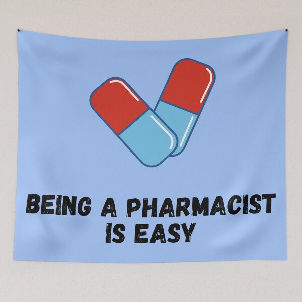 Item preview, being a pharmacist is easy designed and sold by Zaibo.