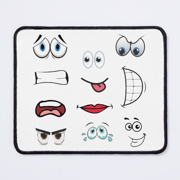 Item preview, FACIAL EXPRESSIONS FACE STICKER PACK  designed and sold by billionairebrnd.