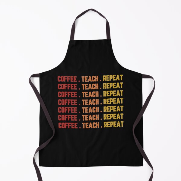 Item preview, Coffee Teach Sleep Repeat Teacher Vintage Gifts designed and sold by andregiftshopzz.