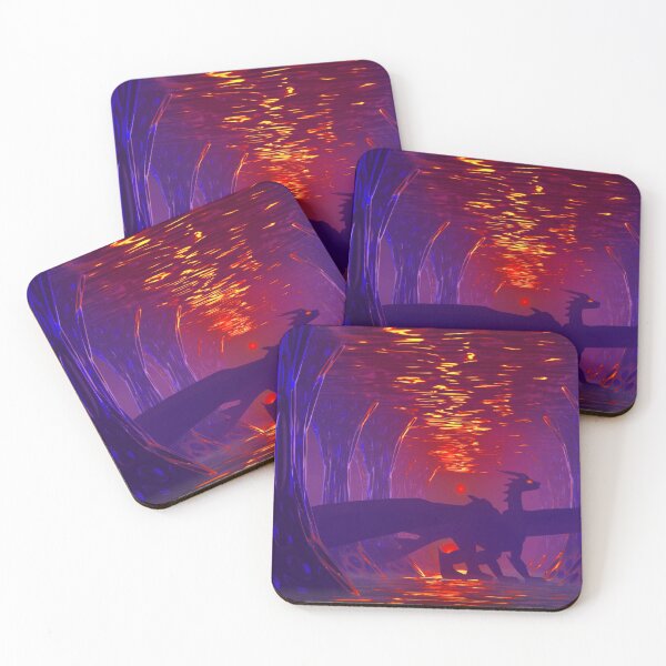 Item preview, Glowing Dragon Cave designed and sold by Verdant Rose Studio.