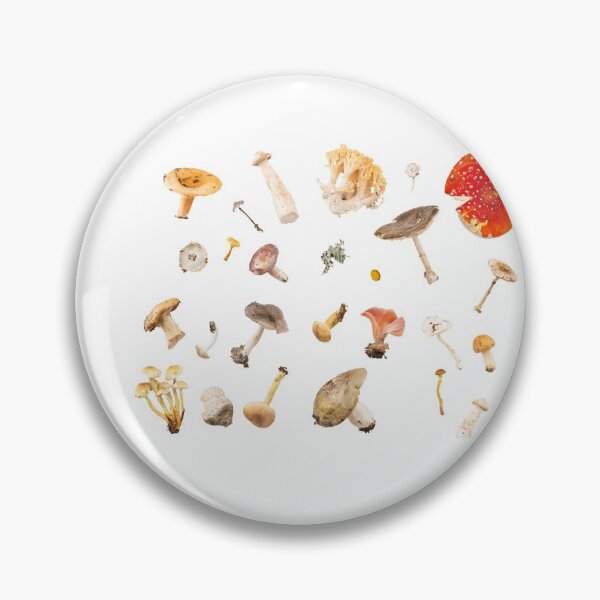 Item preview, Mushroom Heads Little Cute Trippy Red Shroom Art Nature Species designed and sold by Vintage Mag.