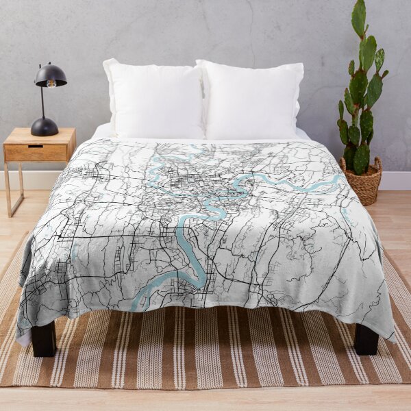 Item preview, Chongqing City Map of China - Circle designed and sold by deMAP.
