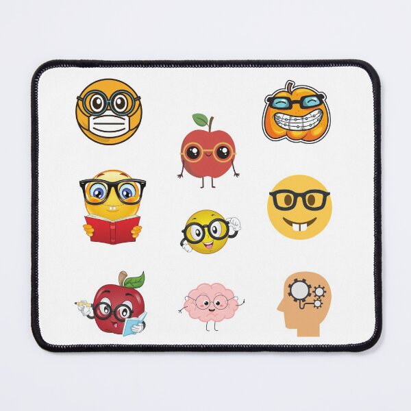 Item preview, GET NERDY BACK TO SCHOOL STICKER PACK designed and sold by billionairebrnd.