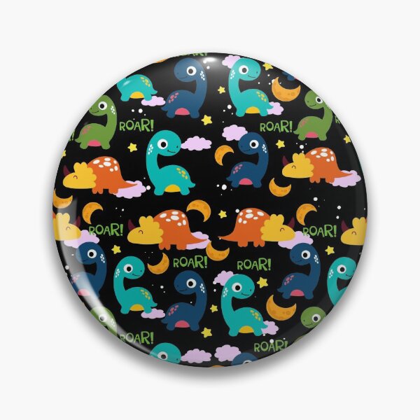Item preview, Dinosaurs On The Moon Pattern designed and sold by Sagarika M.