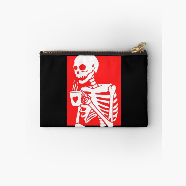 Item preview, Skeleton Drinks Coffee Halloween designed and sold by hassukissa.