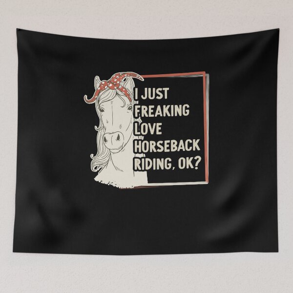Item preview, Equestrian Horseback rider horsewoman designed and sold by SwankyFine.