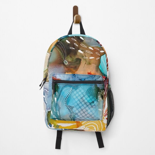 Item preview, Colorful floral abstract designed and sold by Jules McCullough.