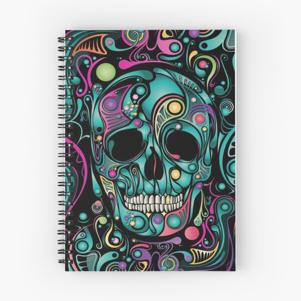 Item preview, colored skull graphic design  designed and sold by Remas10.