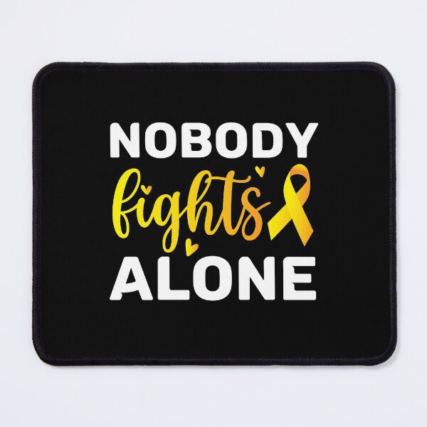 Item preview, nobody fights alone bladder cancer awareness designed and sold by coatstar.