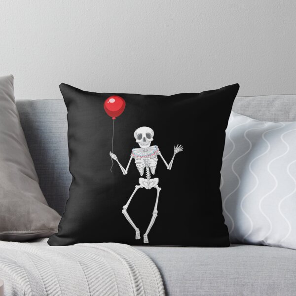Item preview, Skeleton Holding Red Balloon designed and sold by SamirElh77.
