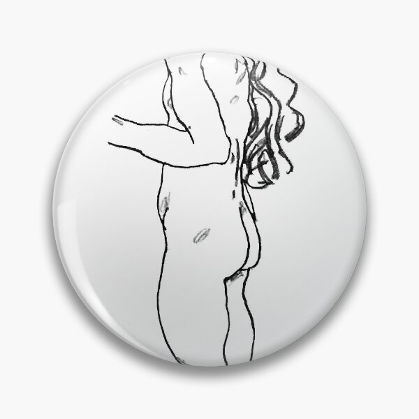 Item preview, EGON SCHIELE - Standing Nude Girl 1918 designed and sold by DiamondAbrasi.