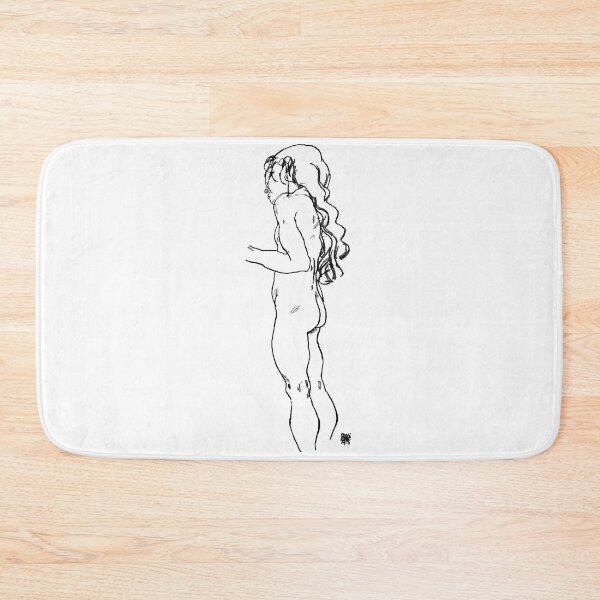 Item preview, EGON SCHIELE - Standing Nude Girl 1918 designed and sold by DiamondAbrasi.