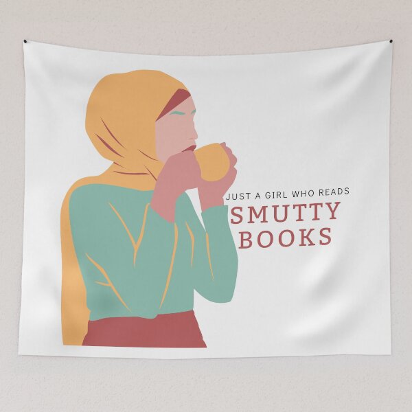 Item preview, Just a Girl Who Reads Smutty Books 9 designed and sold by jaekindacray.