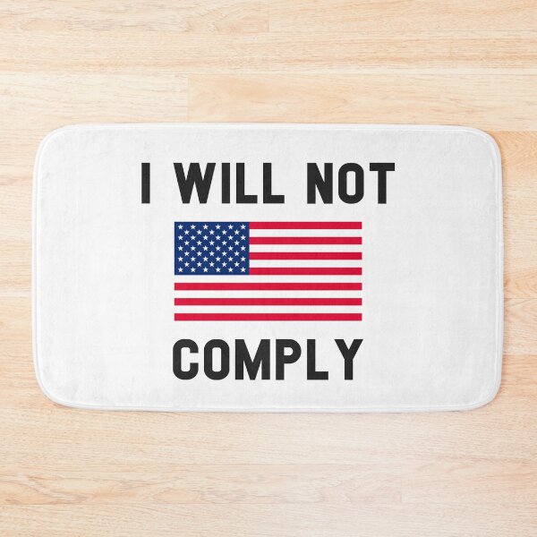 Item preview, I WILL NOT COMPLY designed and sold by MagicBoutique.