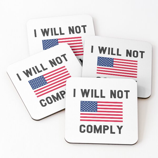 Item preview, I WILL NOT COMPLY designed and sold by MagicBoutique.