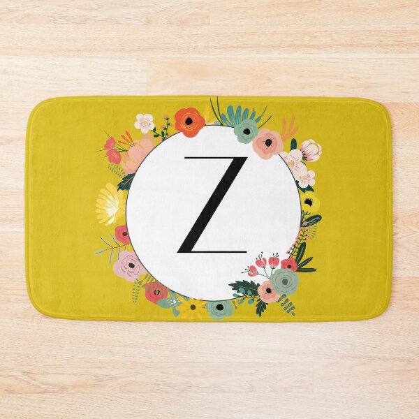 Item preview, Letter Z- Colourful Flower Frame designed and sold by Vhutolo.