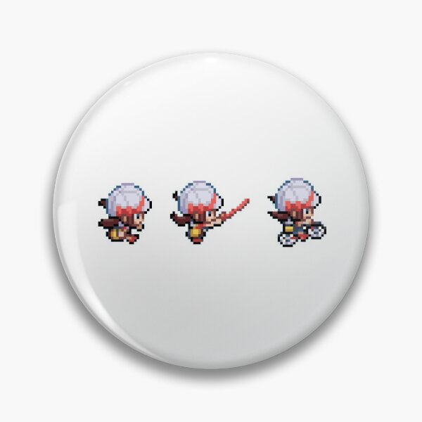 Item preview, HeartGold SoulSilver Lyra 3 Side Sprites designed and sold by rachxt.
