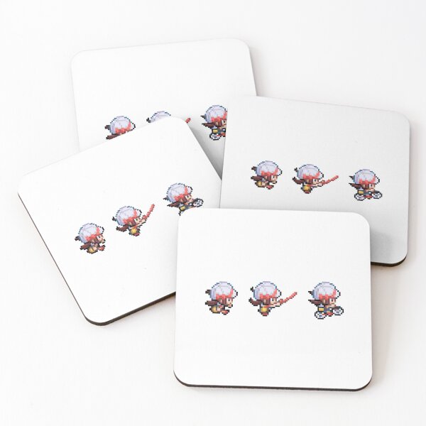 Item preview, HeartGold SoulSilver Lyra 3 Side Sprites designed and sold by rachxt.